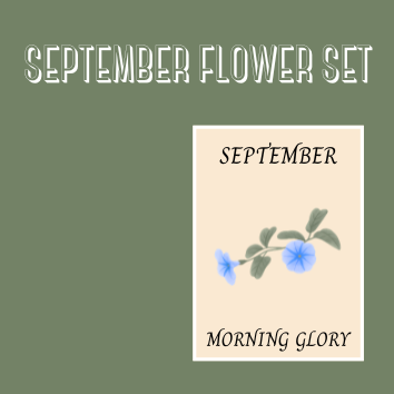 BIRTH FLOWER SETS