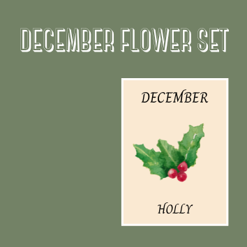 BIRTH FLOWER SETS
