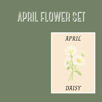 BIRTH FLOWER SETS