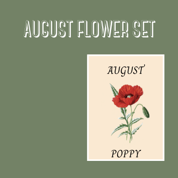 BIRTH FLOWER SETS