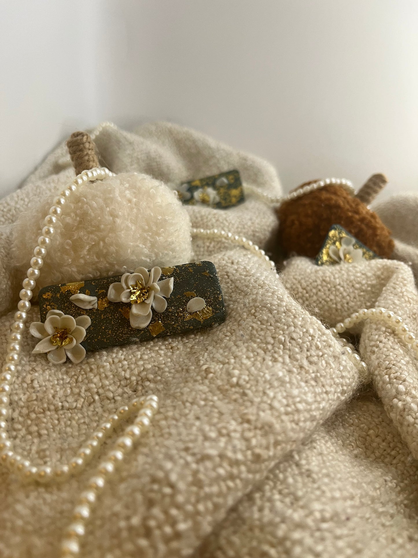 Almond Blossom Hair clip