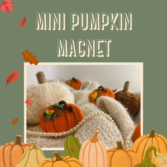 Mini Pumpkin Magnet
